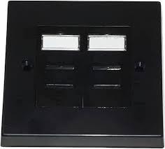 FACE PLATE BLACK